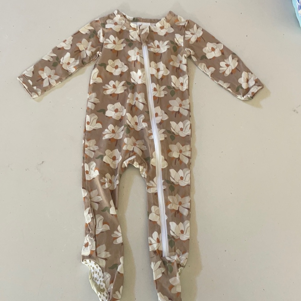 Brand new Zip Up Footie Onesie
